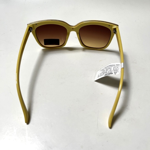 New Original GUESS Oversized Cat Eye Sunglasses GO00045 Acetate Yellow Gold Trim main image 4